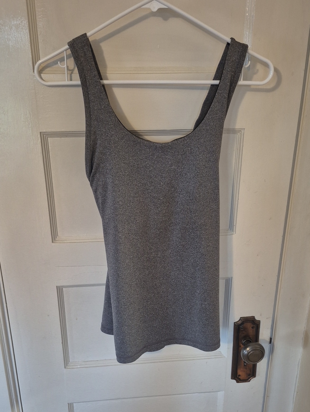 Champion Gray Scoop Neck Tank Top